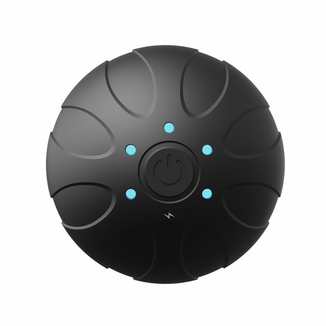 Bola de masaje vibratoria negra
