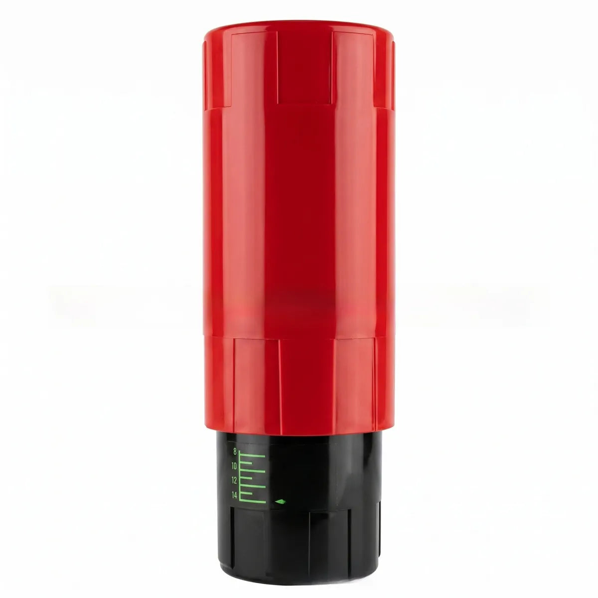 Bote presurizador de plástico ABS con tapa para girar